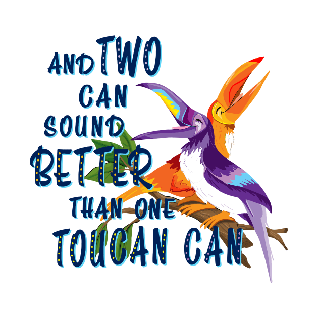 Two Toucans by missalexfinley