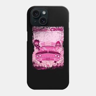 Retro Art Up In Smoke, Chong Comedy Phone Case