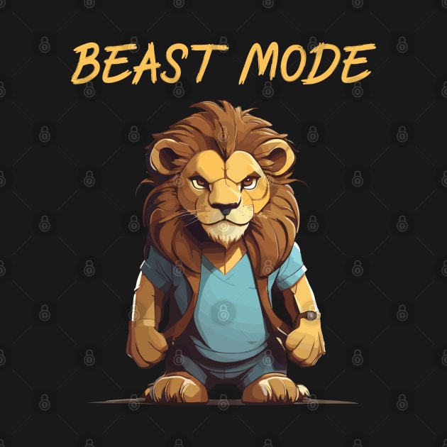 Beast mode for gym by Patterns-Hub