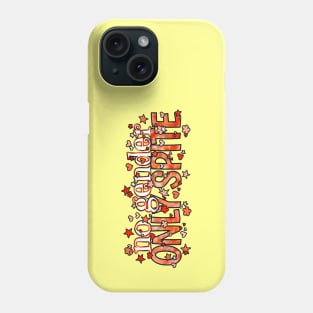 No Gender. Only Spite. Orange Phone Case