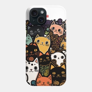 A group of cats Phone Case