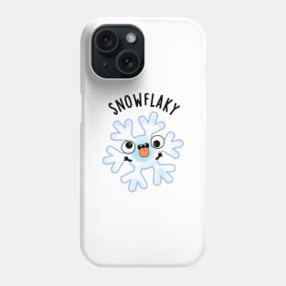 Snowflaky Funny Snow Flake Pun Phone Case