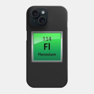 Flerovium Periodic Table Element Symbol Phone Case