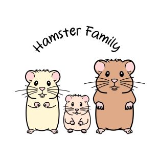 Hamster Family Harmony T-Shirt