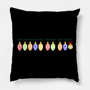 Light it up! - Christmas Lights - Version 2 Pillow