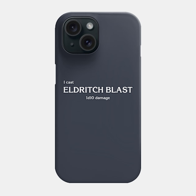 D&D: Eldritch Blast Phone Case by Kiaxet