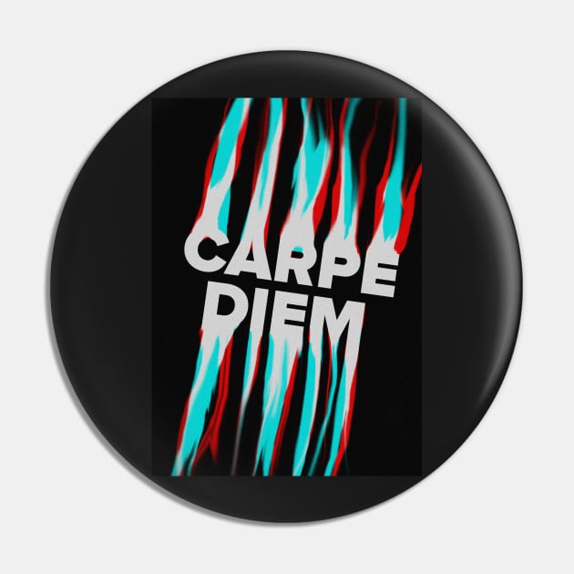 "CARPE DIEM" Inspirational Poster | Seize the Day with Confidence Pin by Visitify