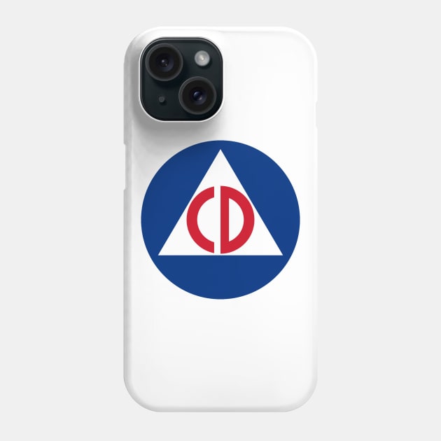 Civil Defense Phone Case by GloopTrekker