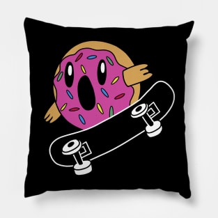 Donut Skater Pillow