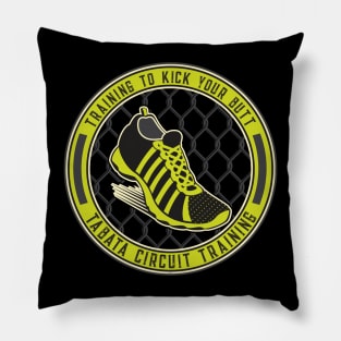 Tabata Circuit Training Sport Shoe Quotes Pillow