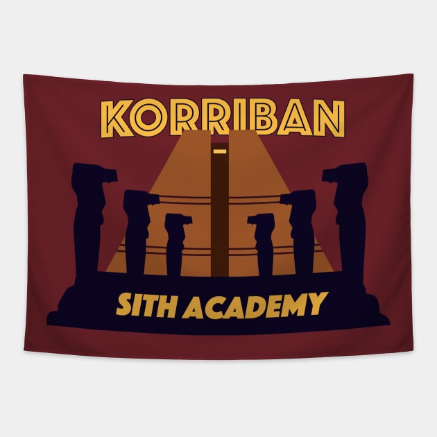 Korriban Sith Academy Tapestry by SaurianDandy