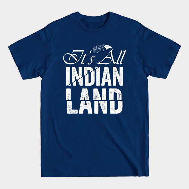 Disover It's All Indian Land Anti Columbus Day Native American Day - Native American - T-Shirt