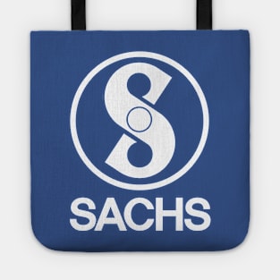 Sachs S logo (white) Tote