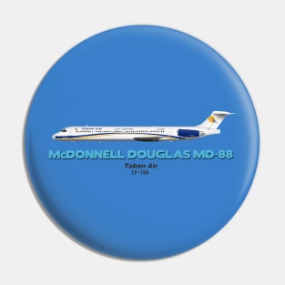 McDonnell Douglas MD-88 - Taban Air Pin