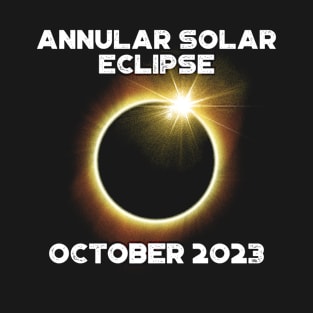 Annular Solar Eclipse 2023 October Oct 14 Nevada Colorado T-Shirt