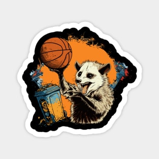 Just a possum who loves basket(s) Magnet