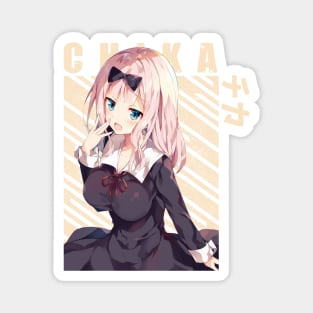 Chika Fujiwara Kaguya Sama Magnet