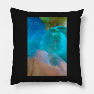 Coloured Ice Creation Print #1 Pillow