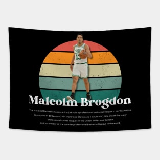 Malcolm Brogdon Vintage v1 Tapestry