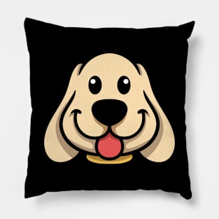 cute dog cartoon Pillow