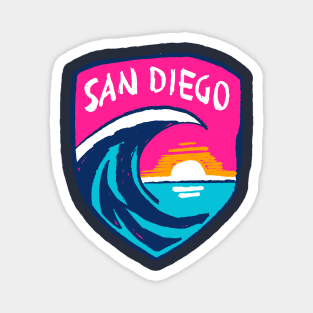 San Diego Waveeee FC 07 Magnet