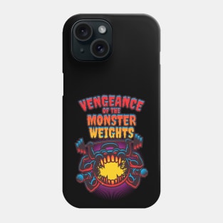 Monster Weights- Gym Horror Movie Parody Phone Case