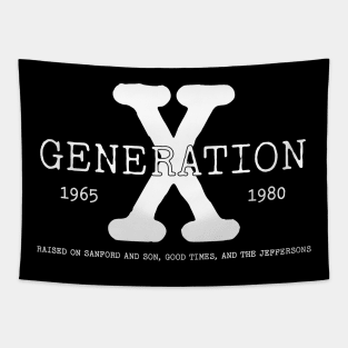 Generation X Raised on Black TV Shows Tapestry