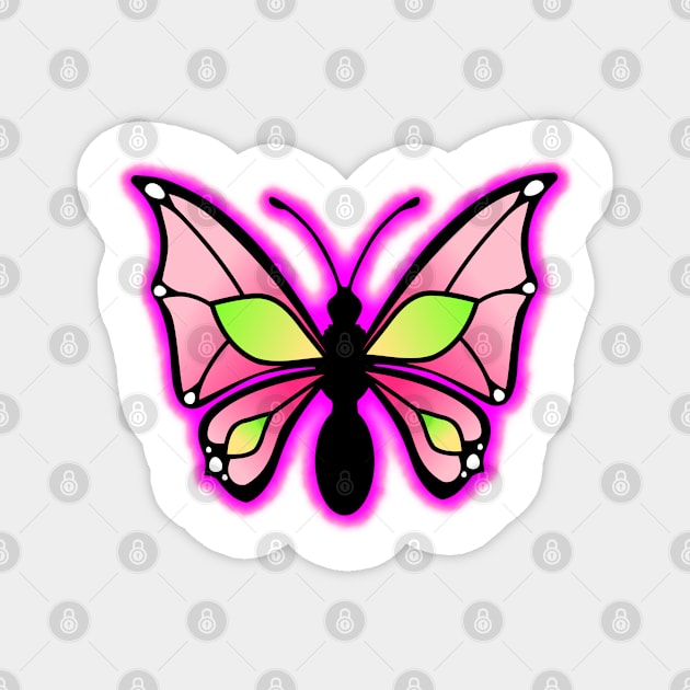 Nature Butterfly Magnet by CoreyUnlimited