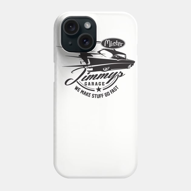 Mr Jimmy's Garage Phone Case by silvercloud