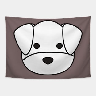 cute dog face Tapestry