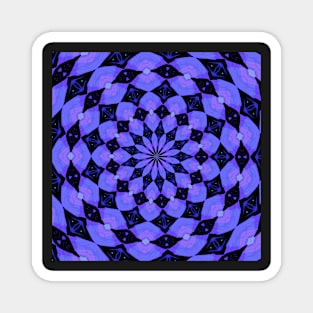 Lavender Kaleidoscope Magnet