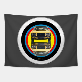 Renault 17 on target Tapestry