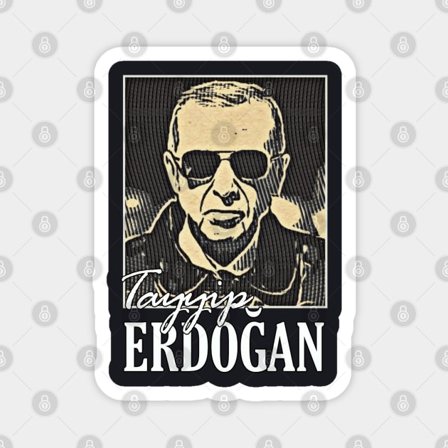 Recep Tayyip Erdogan Magnet by Zachariya420