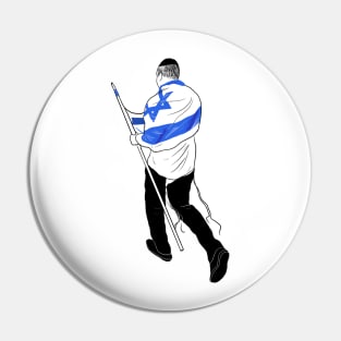 Israeli protest Pin