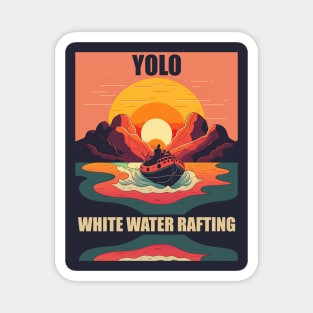 White Water Rafting 2 - Yolo Magnet