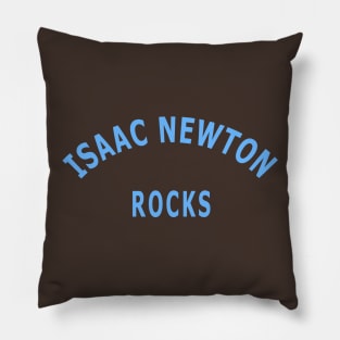 Isaac Newton Rocks Pillow