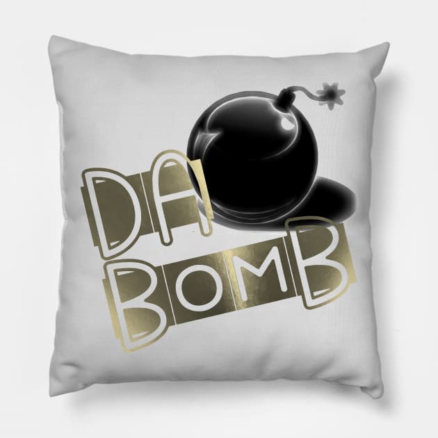 Da Bomb Pillow by djmrice