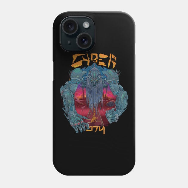 CYBER CITY Phone Case by Figzy
