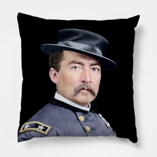 General Philip Sheridan - Union Civil War - Colorized Pillow