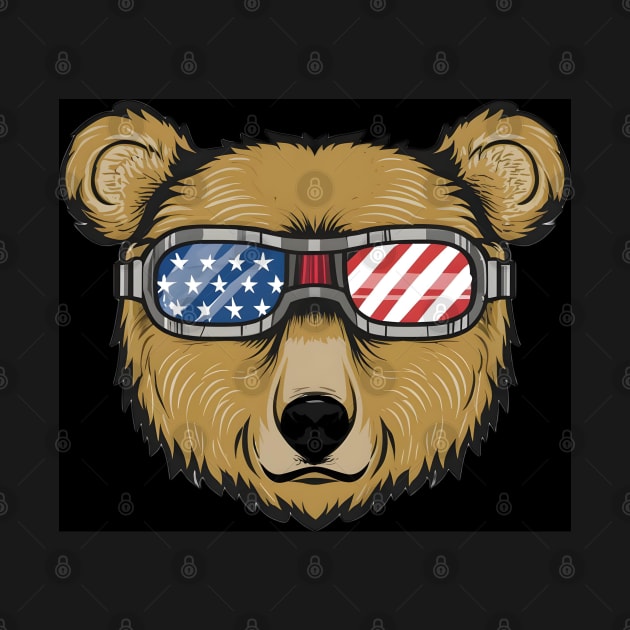 American bear by Spaceboyishere