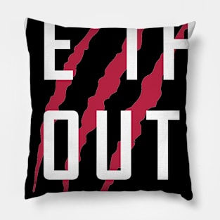 We The South - Tampa Bay Raptors Pillow