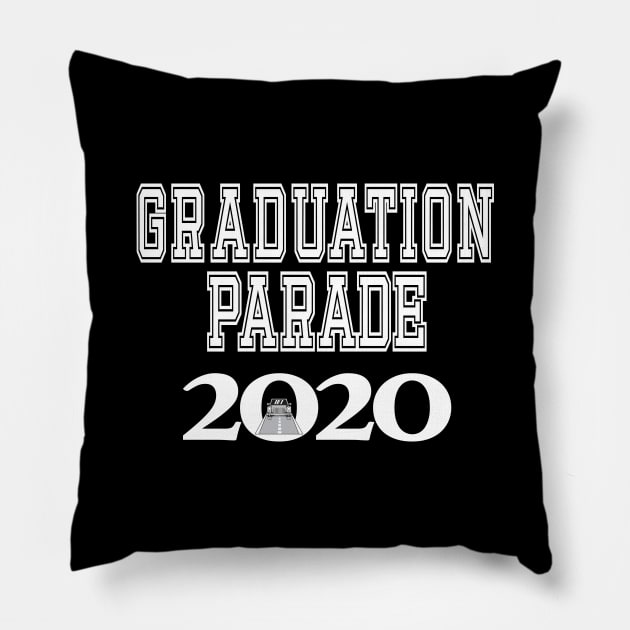 Graduation Car Parade Class of 2020 Pillow by SugarMootz