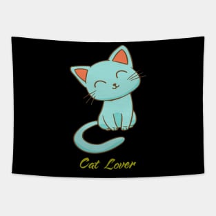 Cute cat lover Tapestry