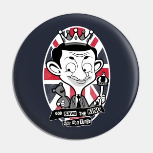 God save the king Bean Pin