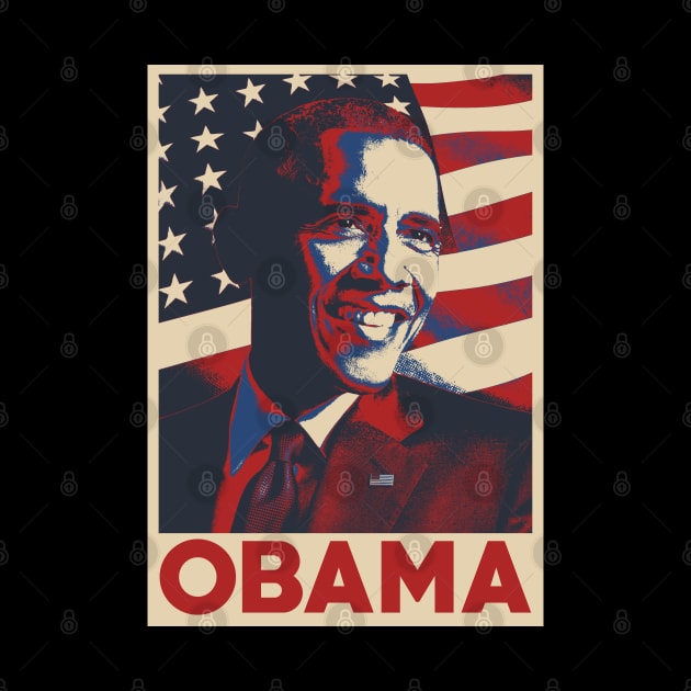 Barack Obama Pop Art Style by mia_me