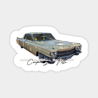 1963 Cadillac Series 62 Coupe De Ville Magnet