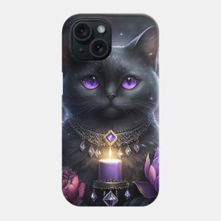 Ritualistic Black British Shorthair Phone Case