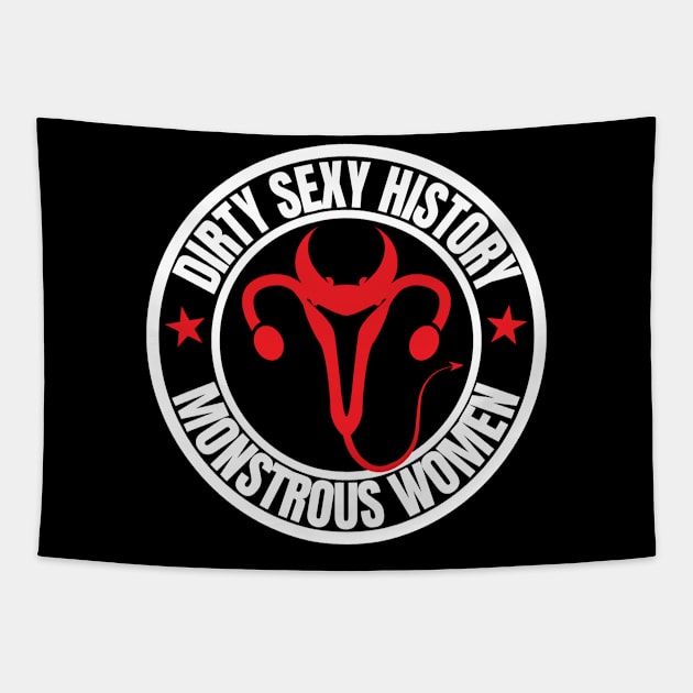 Demon Uterus Tapestry by Dirty Sexy History