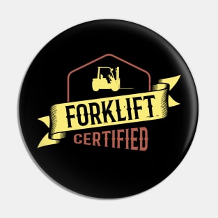 Forklift Certified Pin