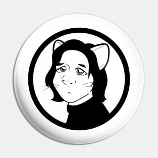 Sad Kylo Cat Pin